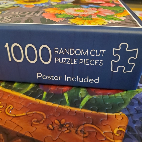 Sunnyside Flower Market, 1000 piece puzzle - Picture 4 of 8